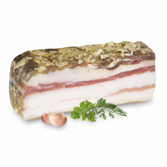 Sibirischer Speck mit Knoblauch „Lackmann“, nach Gewicht 100g