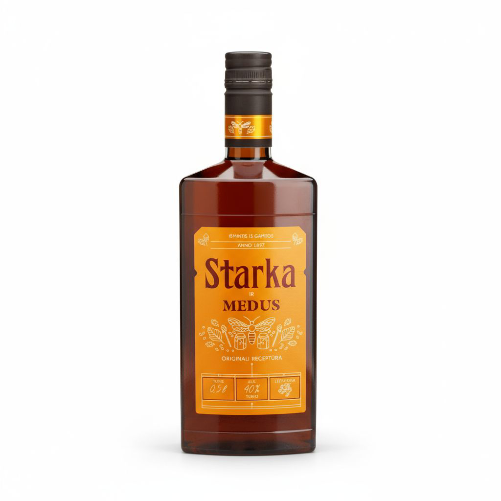 Starka Honig (Medus), 0,7 l