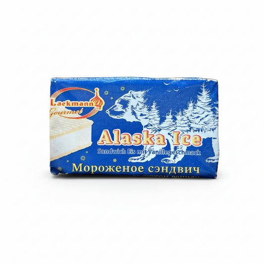 Eis mit - Vanille-Sandwich „Alaska“ (Lackmann), 90 g