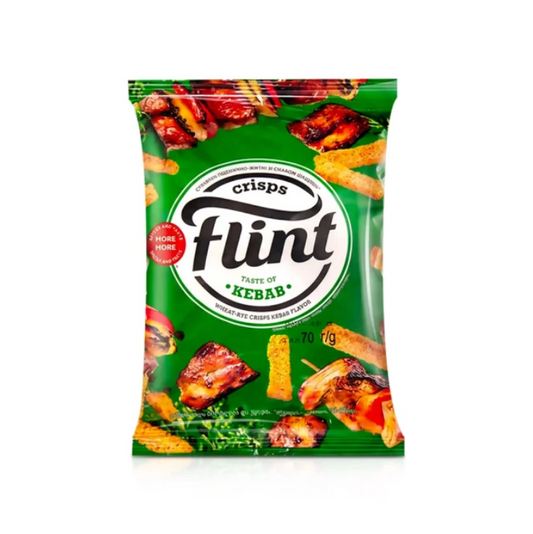 Weizen-Roggen-Croutons „Flint“ mit Schaschlik-Geschmack, 70 g