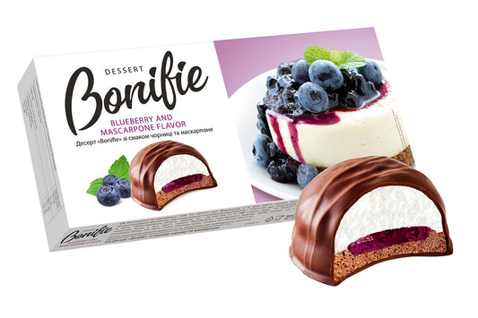 Dessert „Bonifie“ mit dem Geschmack von Ciornica und Mascarpone