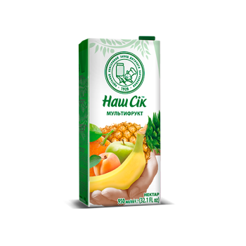 Nektar 0,95 l Unser Saft OKZDP Multifrucht