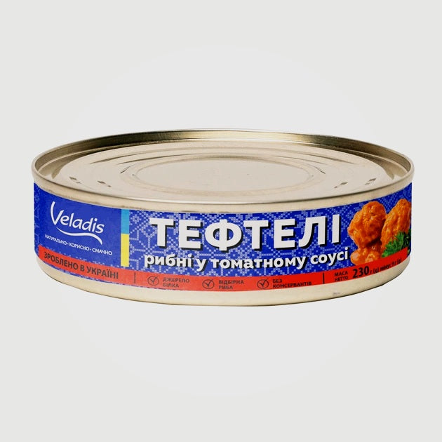 Fischfrikadellen in Tomatensauce TM Veladis, 230 g