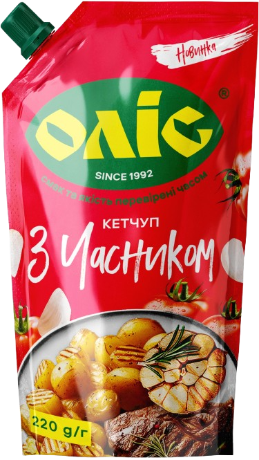 OLIS Ketchup "Mit Knoblauch"